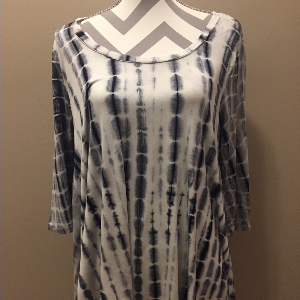 Ladies Tie Dye Tunic Top